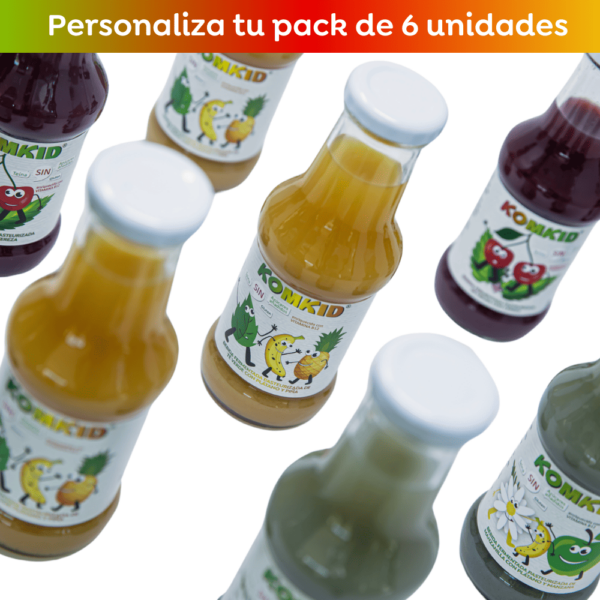 Pack personalizado 6 unidades KOMKID